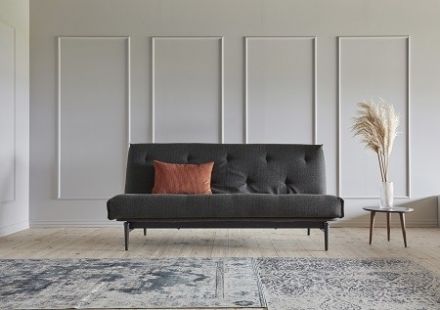 Innovation slaapbank Colpus stofkleur 518 Elegance green