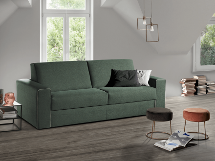 Slaapbank Bedbank Superior / 21 cm matrasdikte.